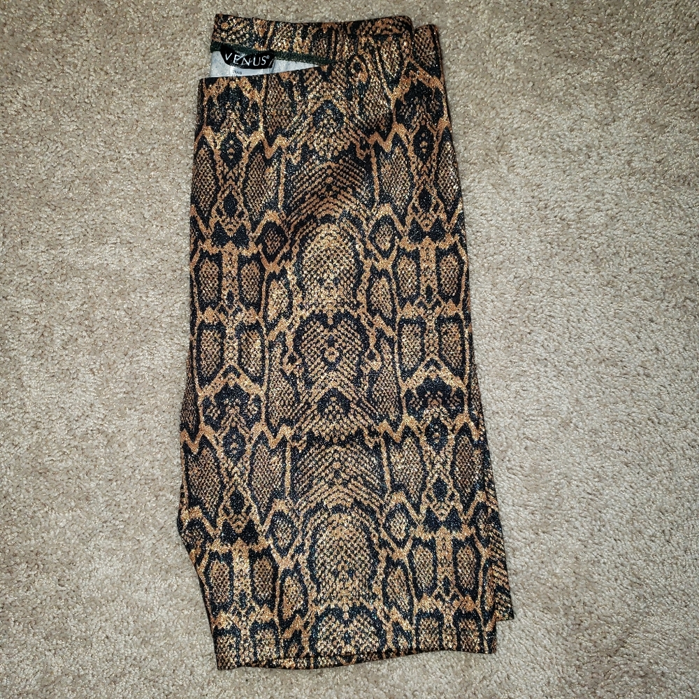 Venus Python Print Bike Short Size Small - Picture 6 of 6
